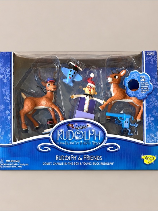 Memory Lane Other - Memory Lane Rudolph & Friends Comet Charlie Young Buck Boxed Set